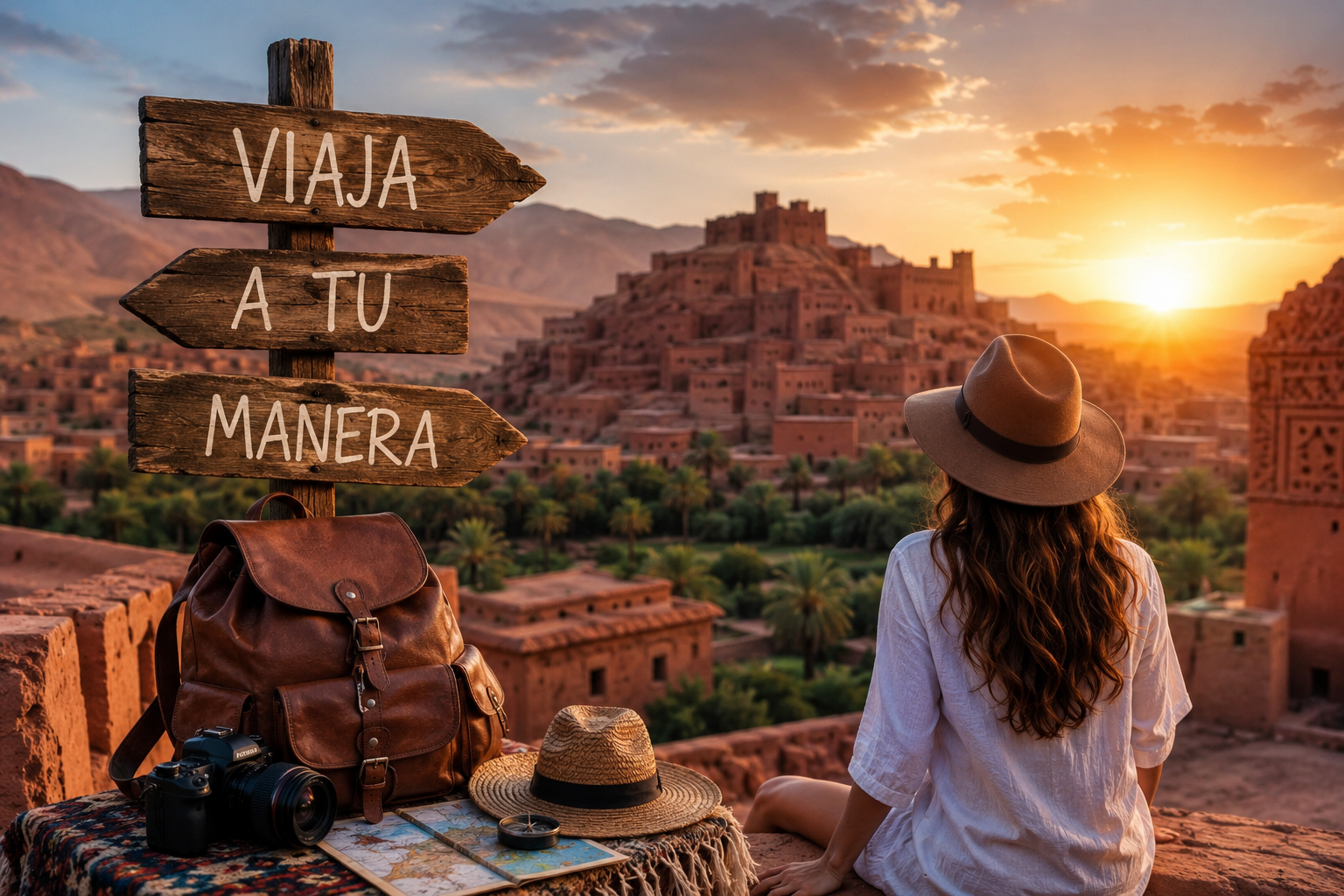 Viaja a tu manera en Marruecos paisaje desierto y cultura marroquí